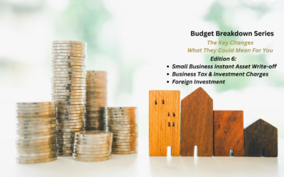 Budget Breakdown Edition 6: Final changes to note